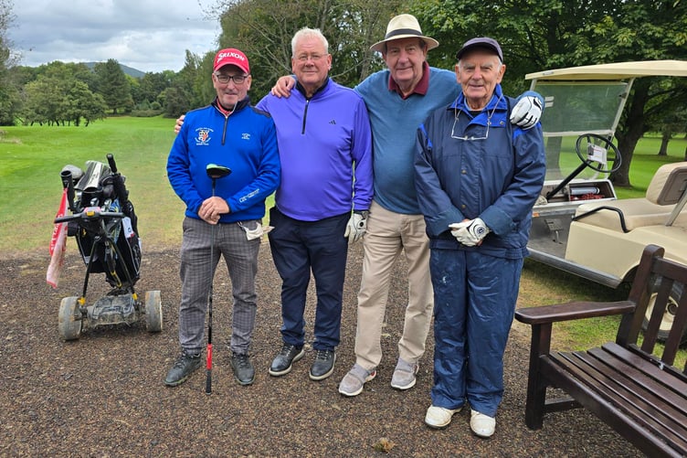 Players enjoyed the day at the King Henry's Former Pupils golf event