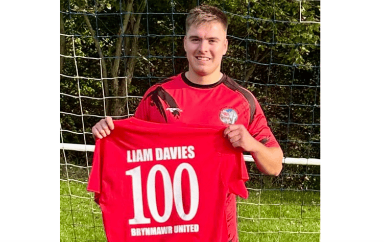 Liam Davies added to his goal haul with another two for Brynmawr United.