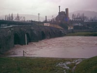 
The past in colour: The railways of Abergavenny 
