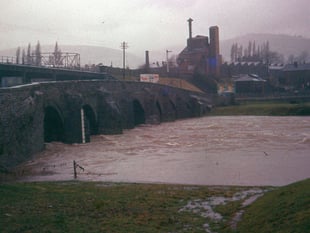 
The past in colour: The railways of Abergavenny 
