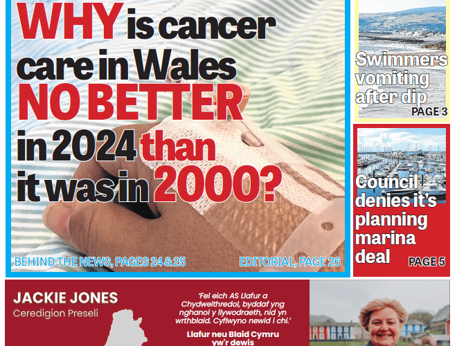 The Cambrian News campaign on waiting times for cancer waiting times has received national recognition.