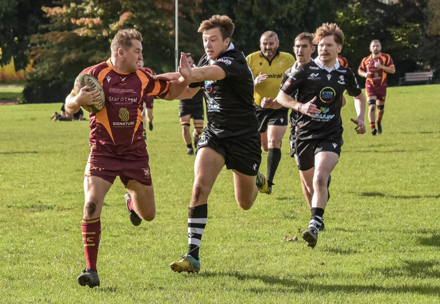 Bed of thorns for Aber 1st XV, but Quins quash Nomads
