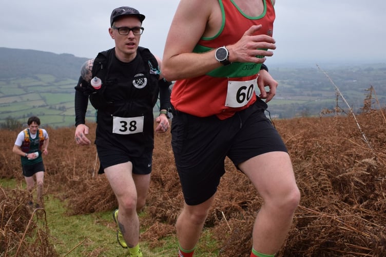 Nearly 80 runners took on the Sugar Loaf Winter Fell Race