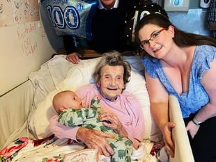 Nurse who took part in  penicillin trials celebrates 100th birthday