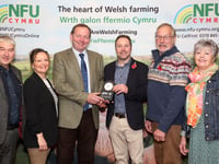 Talybont on Usk family wins NFU Cymru/Wynnstay agriculture Award 