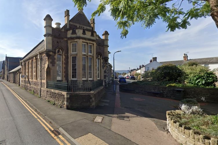 The former Abergavenny Public Library building. Picture: Google Street View.