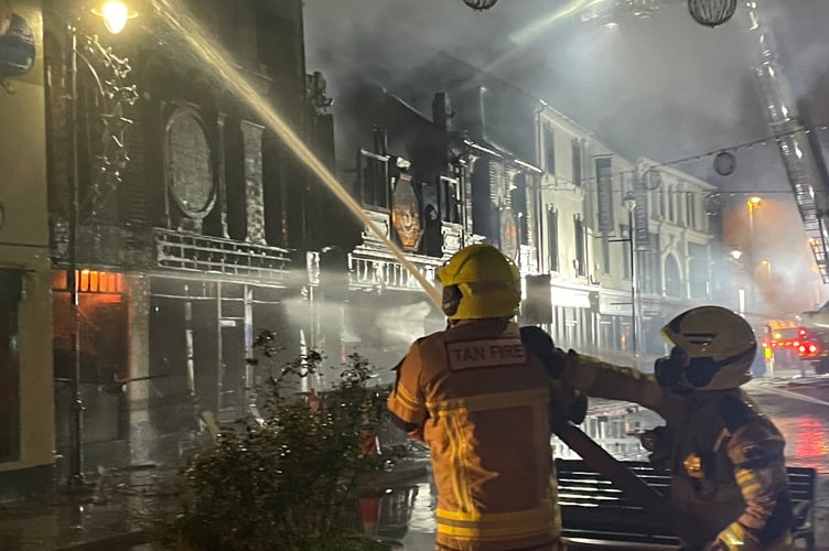 Fire in Frogmore Street