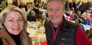 Community comes together for big breakfast at Usk