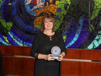 Stephanie honoured for shaping next generation of palliative care