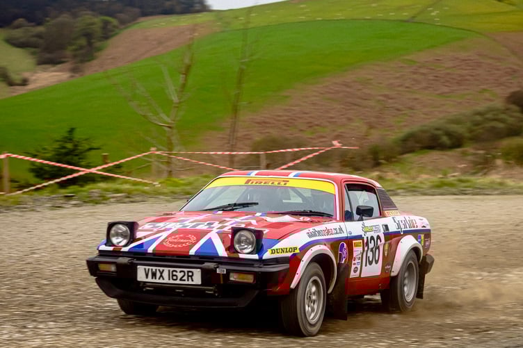 Goytre's Graham Thatcher and Tim Samuel are all revved up for the local Wyedean Stages Rally
