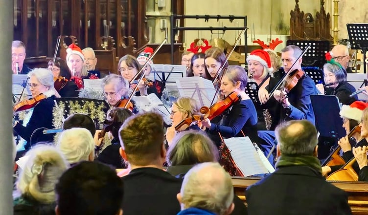Monmouth Orchestra are playing a Christmas concert