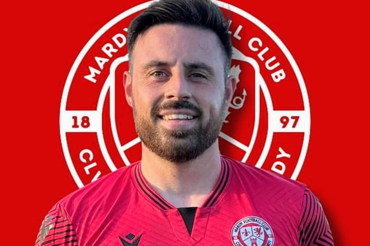 Ross Melrose scored Mardy's second