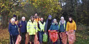 River Gavenny project relaunched with litter pick