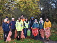 River Gavenny project relaunched with litter pick
