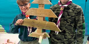 Abergavenny Scouts prepare for first ever Christmas fair!