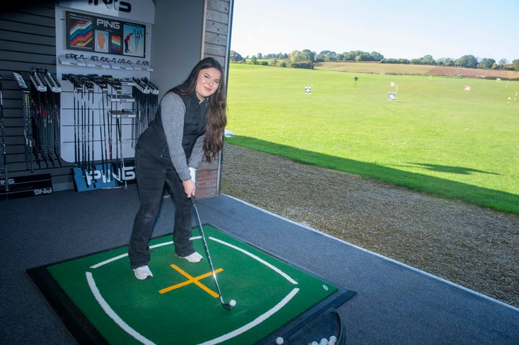 Naomi Armitage is one of the few female golf pros in the country.