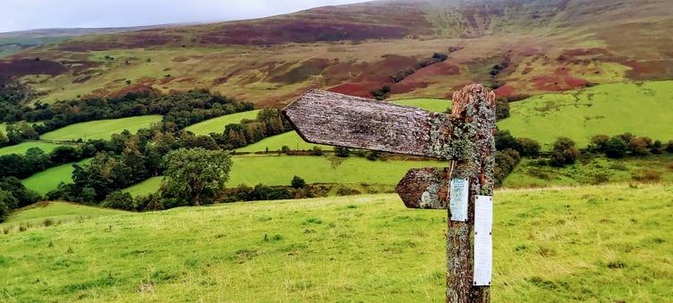 Brecon Beacons sign