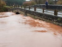 The latest news on flood hit roads across Monmouthshire