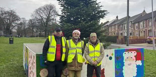Blaenavon community spruce up for the festive season!