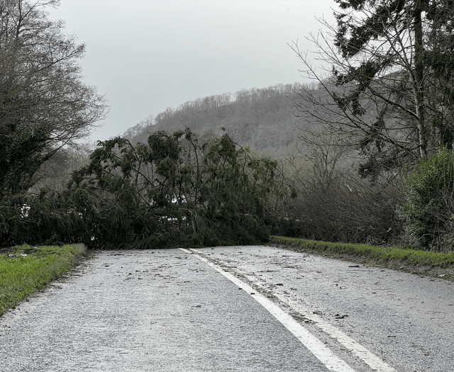 'Unprecedented' call from Dyfed Powys Police as storm impact continues