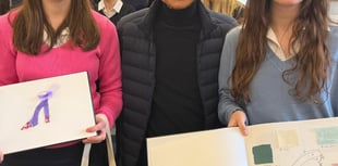 Jimmy Choo wows pupils with workshops