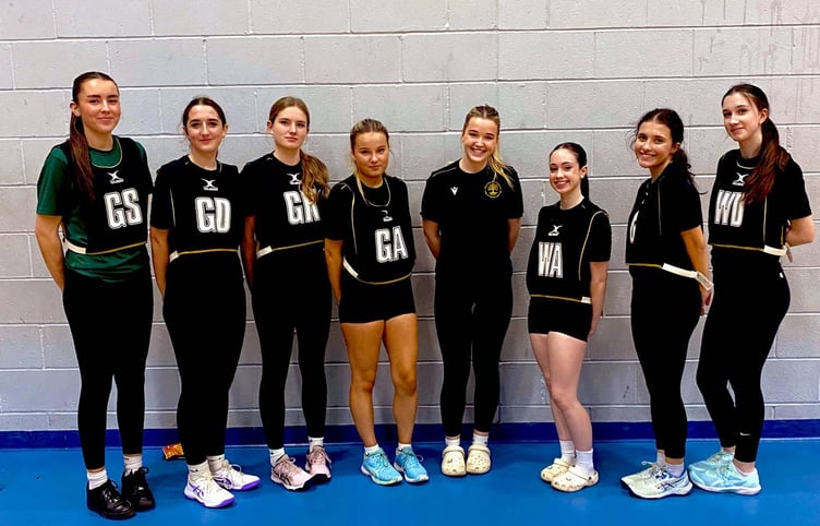 The King Henry VIII U16 netball team won their area round of the Ann Smart tournament before finishing third best in South East Wales