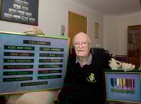 World War II veteran recalls his time on “the cruel sea”  
 