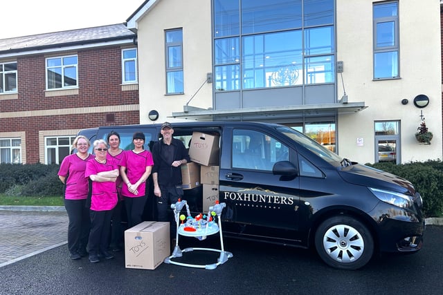

Foxhunters unleash the Christmas spirit in toy appeal!
