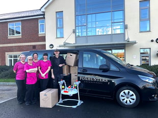 

Foxhunters unleash the Christmas spirit in toy appeal!
