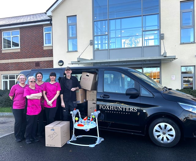 

Foxhunters unleash the Christmas spirit in toy appeal!
