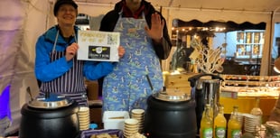 Fundraising soup stall brings warmth to Christmas Market