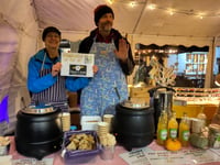 Fundraising soup stall brings warmth to Christmas Market