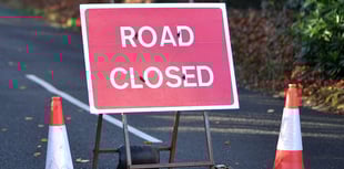 Llanfoist footbridge overnight road closure 