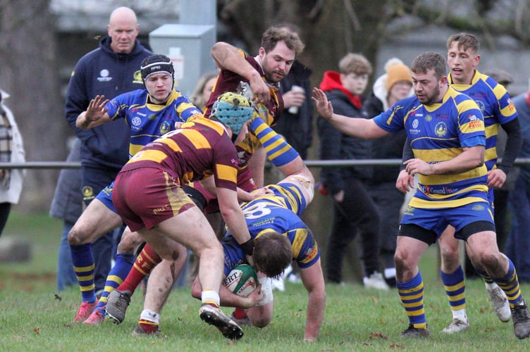 Aber's defence was strong throughout