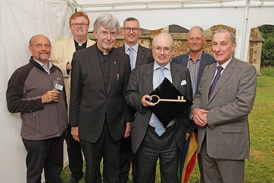 KEY ROLE: Former Monmouth MP Roger Evans helps save disused places of worship as chairman of the Friends of Friendless Churches charity