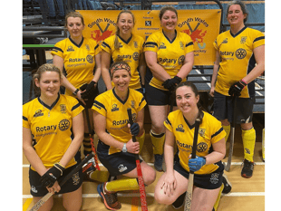 Hockey ladies prove a big hit indoors 