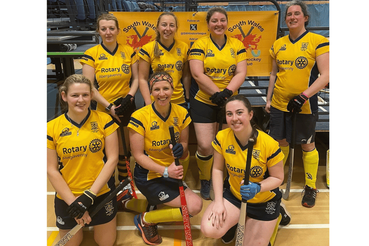 Abergavenny Ladies indoors team won three and drew three on Saturday