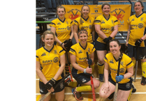 Hockey ladies prove a big hit indoors