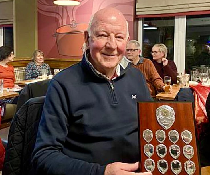 Abergavenny Petanque Club mini league-winning captain and club singles champion Alex Bowman