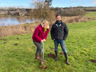  Community Invited to helpSt Briavels  farm plant 2000 trees