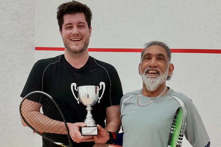 Matthew Thompson beat Jiwan Gahunia to lift the club handicap trophy