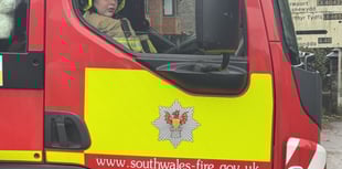 

Thomas enjoys the day of his dreams at Abergavenny Fire Station 
