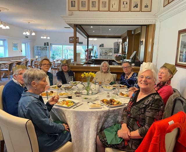 Late Christmas celebration for members of Gilwern WI