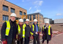 Councillors pay visit to new school site in Abergavenny
