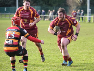 Aber 1st XV push league leaders all the way