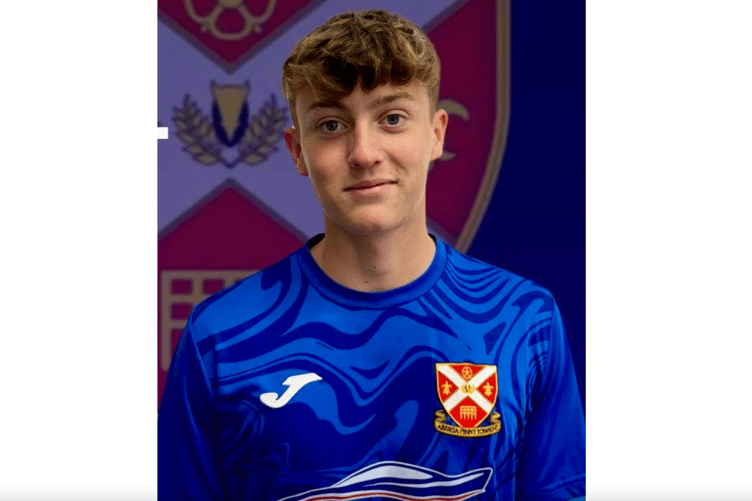 Harrison Reynolds scored for Abergavenny Town