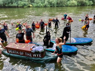 Welsh Water facing legal action over Usk pollution