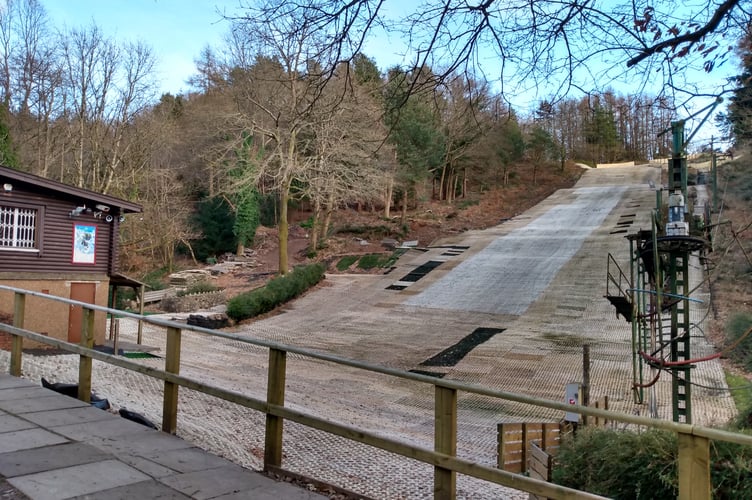 Pontypool ski slope