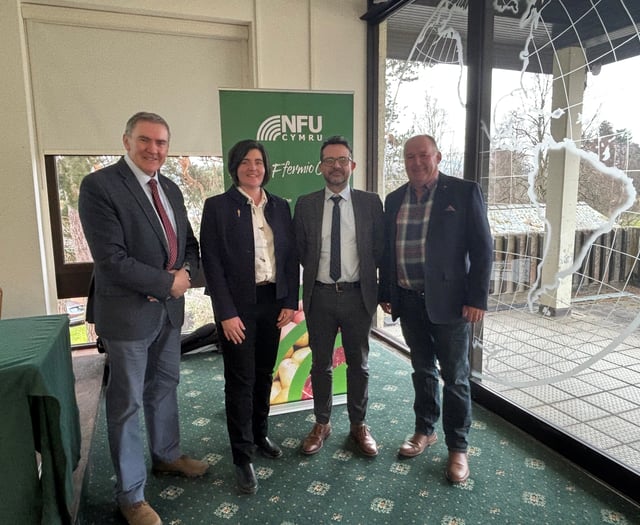 Director of Rural Affairs addresses NFU county conference