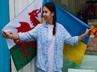 Ukrainian refugee returns to Wales after Christmas philanthropy
